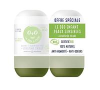 TETE A TOTO - Déodorant Bio Enfant - 0% Alcool, 0% Chlorohydrate d'alu, spécial peaux sensibles - À partir de 10 ans - 100% d'ingrédients d'Origine Naturelle (2 X 50ml, Noix de coco)