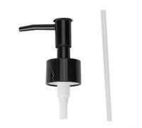 Tête ABS 28/400 fils pour distributeurs de soins de la peau compatible avec la pâte à crème et les emballages d'huile nettoyante (noir vif)