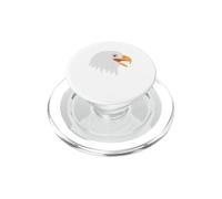 Tête Aigle Vol Symbole Force Oiseau du Ciel Garde PopSockets PopGrip pour MagSafe