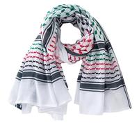Tête arabe Shemagh Keffiyehs - Châle anti-poussière et anti-soleil, style sans danger pour la peau | Enveloppe légère en coton respirant pour les arabes, écharpe traditionnelle pour hommes, famille