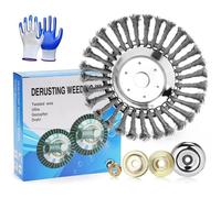 Tête Brosse Désherbage - Universelle - Acier Inoxydable - 200mm - Multifonction - Motorisé