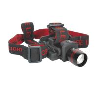 Tête & Chapeau Torche 3W Cree Xpe LED 3 X AAA Cellule - Sealey HT103LED Neuf