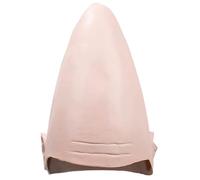 Tête chauve en latex pour cosplay, 12 x 8 x 3 cm, taille , design extensible réaliste, accessoire de costume amusant, chapeau pour femmes, jeunes, filles, adolescents, garçons, amis
