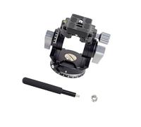 Tête complète en aluminium, poignée amovible, 4 cavités de montage, utilisation flexible, ne glisse pas pour les sommets minimaux, trépied vidéo, diffusion en direct, vidéo professionnelle