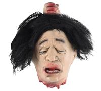 Tête coupée Halloween Prop - Latex effrayant affichage effrayant tête coupée, tête coupée réaliste sanglante effrayante | Tête d'Halloween d'horreur imperméable, coupe de tête vraie grandeur nature