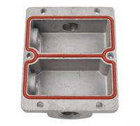 Tête cylindrique G1/2 pour compresseur à piston 550-750 W pour aluminium | Haute résistance pour aluminium, entraînement pneumatique, convient pour 1100-1500 W, remplace rapidement les anciennes