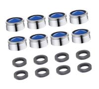 Tête d ' aérateur de filtre de robinet solide, conception d ' économie d ' eau, insertion générale en laiton, fixation rapide pour robinets