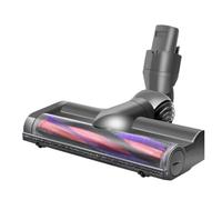 Tête D’aspirateur Brosse Électrique, Compatible Pour Dyson V6 DC58 DC59 DC62 DC72 DC74 SV04 SV06, Buse De Turbine À Entraînement Direct Pour Tapis Sols Durs