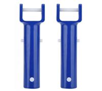 Tête D’aspiration en Plastique pour Nettoyage de Piscine , Poignée Bleue | Remplacement Clip en V, pour Bassins Hors-sol et Enterrés, Usage Domestique, Accessoires de Nettoyage