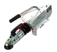 Tête d’attelage freinée AL-KO 161S - Frein à inertie 1600 kg - pour remorque MMA 950-1600 kg - Timon en V - tête AK160