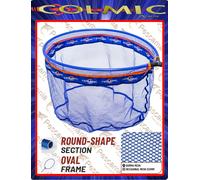 Tête d’épuisette Colmic FINE GUMMA CARPA 020 cm.55X46 filet matériau caoutchout