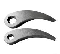 Tête d'adaptateur de pied de biche conçue pour de multiples utilisations pour manipuler sans effort des objets tenaces avec cette solution en acier (2 pièces)