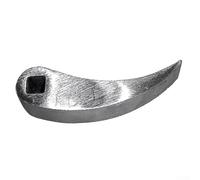 Tête d'adaptateur de pied de biche flexible pour liquet 1/2" - Levier compact de 9,5 cm en acier au chrome vanadium robuste pour réparation automobile et démolition