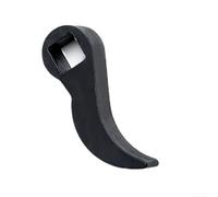 Tête d'adaptateur robuste pour pied de biche en acier au chrome vanadium noir pour entraînement de 3/8" et 1/2", outil de levage et de levage (12,7 mm)