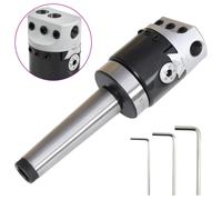 Tête d'Alésage 50 mm et Tige de Perçage MT2 de Fraisage à Tour Perçage vidaXL