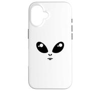 Tête d'alien drôle Style années 90 Coque pour iPhone 16