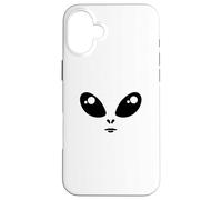 Tête d'alien drôle Style années 90 Coque pour iPhone 16 Plus