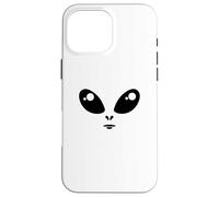 Tête d'alien drôle Style années 90 Coque pour iPhone 16 Pro Max
