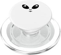 Tête d'alien drôle Style années 90 PopSockets PopGrip pour MagSafe