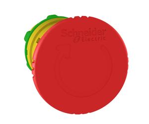 Tête D'Arrêt D'Urgence Schneider Electric 40mm Libération Par Rotation - ZB5AS844