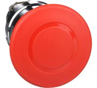 Tête d'arrêt d'urgence Schneider ZB4BT84 - verrouillage de déclenchement push...