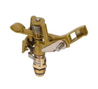 Tête d'arrosage à filetage mâle G1/2 Rotation automatique à 360 degrés Portée de 15 m pour l'irrigation de la pelouse, du patio et du jardin