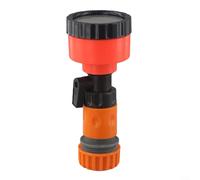 Tête d'arrosage en plastique avec plusieurs options de maille pour une utilisation en pépinière et jardin, conçue pour s'adapter à différentes tailles de tuyaux avec un contrôle précis de l'arrosage