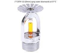 Tête d'arrosage par pulvérisation,système d'extinction d'incendie,équipement de Protection,1 pièce - Type 20mm downwards 57