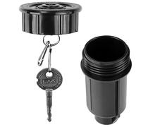 Tête d'arrosage pour cacher un porte-clés pour l'extérieur - Cachette réaliste pour clés et espèces - Étanche - Coffre-fort caché pour jardin, cour, rangement d'urgence pour clés de rechange