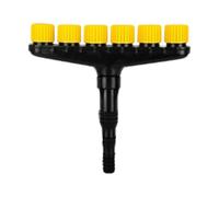 Tête d'arrosage professionnelle avec construction anti-corrosion pour systèmes d'irrigation extérieur toute l'année Buse de tuyau d'arrosage très efficace Convient pour les systèmes d'irrigation