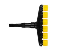 Tête d'arrosage professionnelle avec construction anticorrosion adaptée pour les systèmes d'irrigation en plein air tout au long de l'année Buse de pulvérisation uniforme à trous multiples