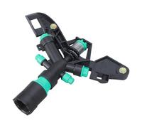 Tête d'arrosage rotative à 4 buses pour grand jardin, ferme, durabilité, pulvérisation d'eau avec couverture de 10 m, équipement d'irrigation agricole léger