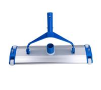 Tête d'aspirateur de Piscine, Base en Aluminium Robuste avec Brosse, Chemin de Nettoyage de 45 cm de Large pour piscines enterrées et Hors Sol, matériau ABS