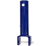 Tête D'aspiration de Piscine Bleue en Plastique, Poignée Ergonomique | Accessoire de Remplacement pour Entretien du Fond, Grip Confortable, Enlève Saletés et Débris, Installation Facile
