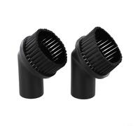 Tête d'aspiration de rechange compatible avec aspirateurs Nilfisk Wet / Dry - 36 mm Maxxi poils ronds en nylon dur avec pour Aero Attix Diamètre Ii pour VHS Various Series (lot de 5)