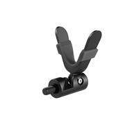 Tête d'assistance pour canne à pêche en mélange d'aluminium avec filetage de 8 mm - Pliable - Plan dense gauche et droit modifiable pour la pêche en plein air - Support de canne d'angle