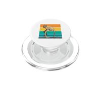 Tête d'autruche dans Le Sable Amant d'autruche drôle en Mode PopSockets PopGrip pour MagSafe