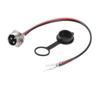 Tête d'aviation à 3 Broches - Prise de Bouchon de Chargeur, Port de Charge de Scooter | Pièce de Prise de connecteur de Conception étanche à l'épreuve d'étanché