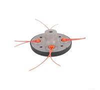 Tête de 4 Fils pour robuste pour Débroussailleuse - Remplacement Jardinage Intense - Tête Fil Nylon Haute Performance pour Herbe Épaisse - pour accessoire Outil Paysager 122.5x52mm(3pcs)