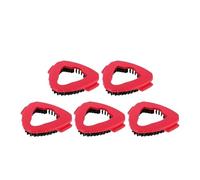 Tête De Balai À Franges Rotative De Rechange, Compatible Avec Vileda, O-cedar, Système D'essorage Facile À 360°, For Douche Et Sol(Red-5PCS)