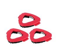 Tête De Balai À Franges Rotative De Rechange, Compatible Avec Vileda, O-cedar, Système D'essorage Facile À 360°, For Douche Et Sol(Red-3PCS)
