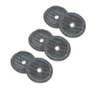 Tête De Balai Double Rotative Avec Chiffon De Nettoyage, Compatible Avec Les Pièces Détachées Et Accessoires Dreame, V12Pro/R10Pro Aqua/R10Aqua/R20Aqua(6pcs)