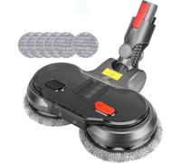 Tête de balai électrique humide/sec pour Dyson V7 V8 V10 V11 V15 Animal avec réservoir d'eau amovible 6 Balai lavable