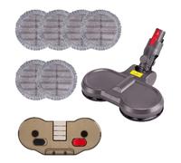 Tête de balai électrique, nettoyage à sec et humide, Compatible avec Dyson V8-V11, V7 V8 V10 V11