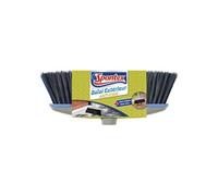 SPONTEX - 1 Tête de balai extérieur - Compatible avec tous manches Spontex - Fibres double action ultra résistantes - Bords antichocs