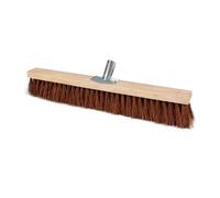 Tête de balai extérieure intérieure - bloc de bois dur à charge, brosse à gommage à pont | Nettoyage large multifonctionnel Résistant à l'usure, Remplacement de la tête des balais pour les parcs pour