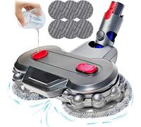 Tête de balai humide pour Dyson v15 v7 v8 v10 v11, nettoyage de plancher en bois dur pour aspirateur SV10 SV11 SV12 SV12 SV14 avec réservoir et tasse à 6 tampons, non compatible (29)