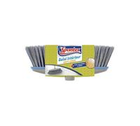 SPONTEX - 1 Tête de balai intérieur - Compatible avec tous manches Spontex - Fibres double action - Bords antichocs