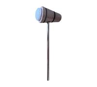Tête de batteur de rechange pour pédale de, pièce unique avec tige en métal pour salles de répétition, utilisation pratique et entretien quotidien