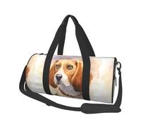 Tête de Beagle Aquarelle, Sac de Voyage de Grande capacité, Sac à Main Rond, Sac de Voyage de Sport, fourre-Tout, Sac de Fitness